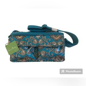 Vera Bradley Cooler Totally Turq insulated lunch case • Retired NWT